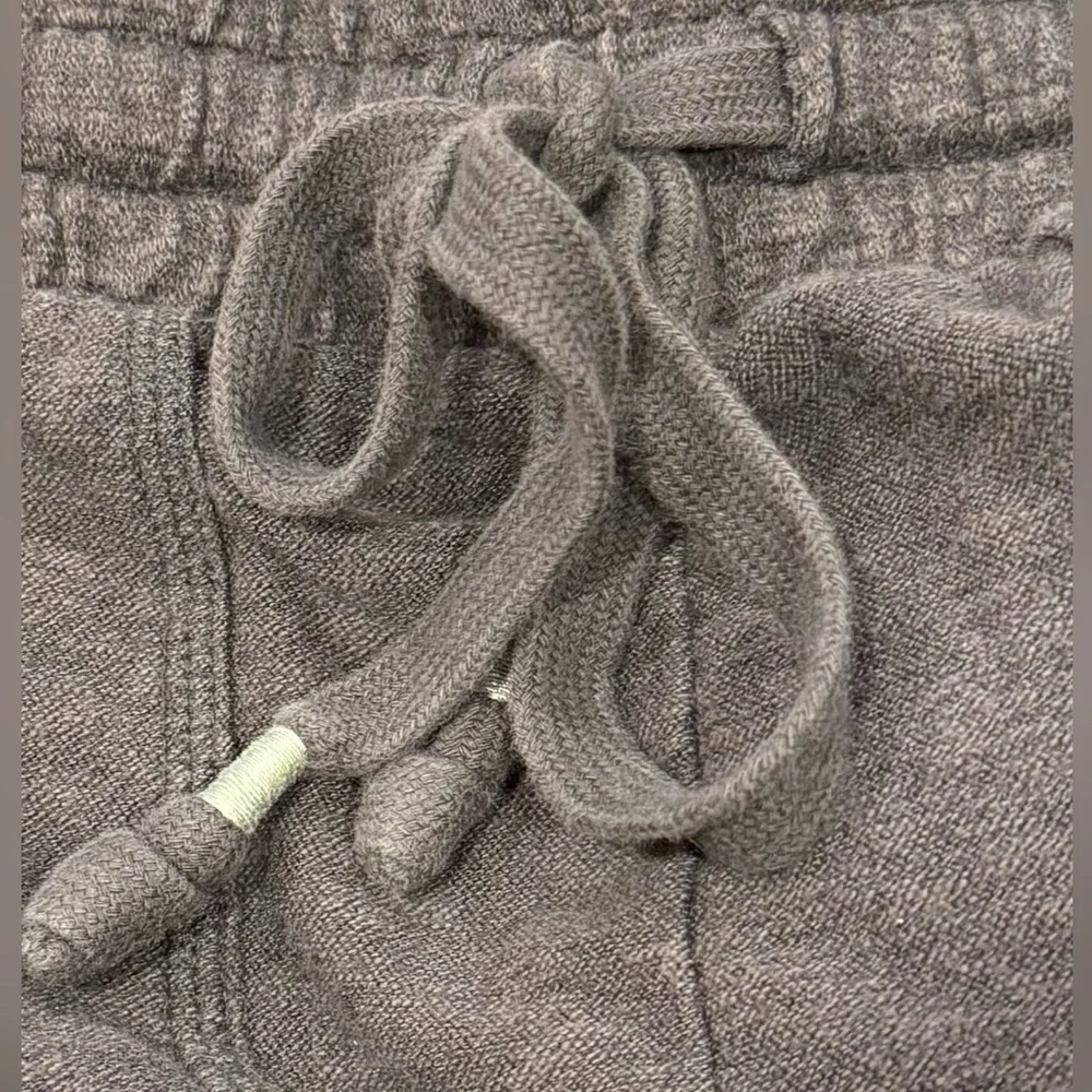 Anthropologie Saturday Sunday Gray Joggers Soft Knit Drawstring Waist Size M